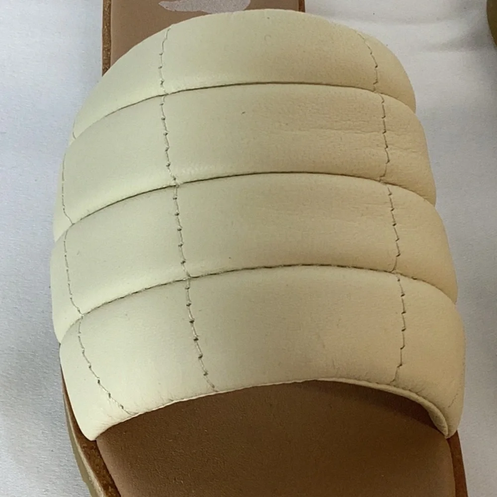 NWT SOREL Ella III Quilted Puff Slide Sandal Size 6 - Picture 5 of 9